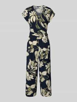 Betty Barclay Jumpsuit in wikkellook met strikceintuur