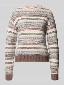 Christian Berg Woman Gebreide pullover met ribboorden