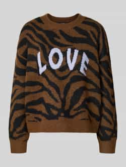 Vero Moda Regular fit gebreide pullover met wol modell 'NEWKAI'