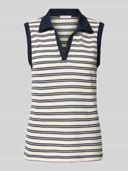 Tom Tailor Regular fit gebreide top van katoenmix