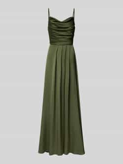 TROYDEN COLLECTION Avondjurk met cascadehals