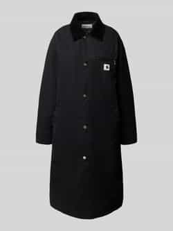 Carhartt Work In Progress Lange jas met labelpatch