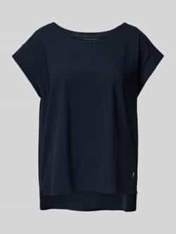 RAFFAELLO ROSSI T-shirt met labelapplicatie model 'GRIT'