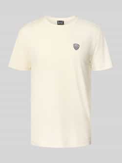 EA7 Emporio Armani Regular fit T-shirt met logopatch model 'Train'