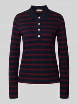Gant Shirt met lange mouwen en platte kraag