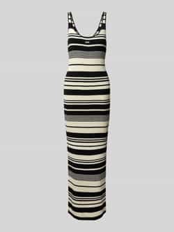 Gestuz Midi-jurk van viscosemix in gebreide look model 'Stela'