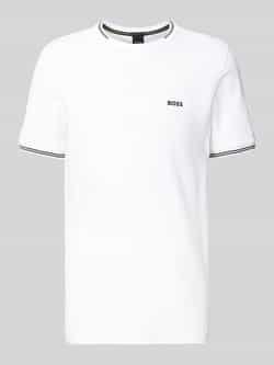 BOSS Green T-shirt met labelprint model 'Taul'