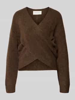 MSCH Copenhagen Gebreide pullover in wikkellook model 'Zinelle Hope'