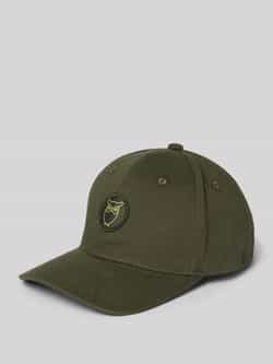 Knowledge Cotton Apparel Baseballpet met labeldetail