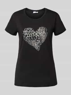 Liu Jo White T-shirt met siersteentjes