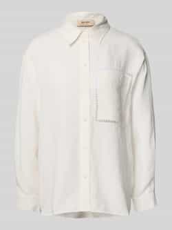 MOS MOSH Regular fit blouse met borstzak model 'Jova Alexis'