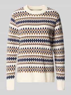 Gant Gebreide pullover met ribboorden model 'FAIRISLE'