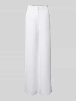Max Mara Studio Straight leg stoffen broek met steekzakken model 'VICARIO'