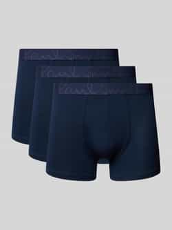 Paul Smith Boxershort met elastische band met logo in een set van 3 stuks