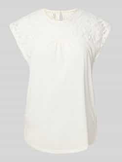 Only Kanten shirt ONLSINDY LIFE S S O-NECK MIX TOP JRS