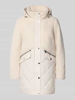 S.Oliver RED LABEL Regular fit lange jas van teddybont met wattering