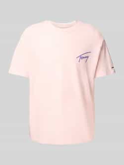 Tommy Jeans Regular fit T-shirt van puur katoen