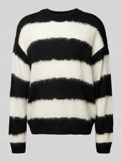 Hugo Blue Oversized gebreide pullover van viscose model 'Somi'