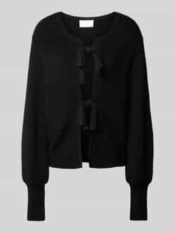 NEO NOIR Comfort fit cardigan met wol en ballonmouwen model 'MUSCADO'