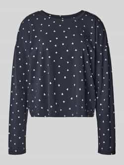 Jake*s Casual Pyjamabovendeel met ronde hals