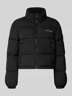 Guess Jeans Kort gewatteerd jack met opstaande kraag