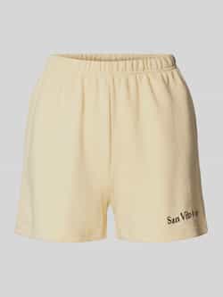 Gina Tricot Flared korte broek met stitchingdetail