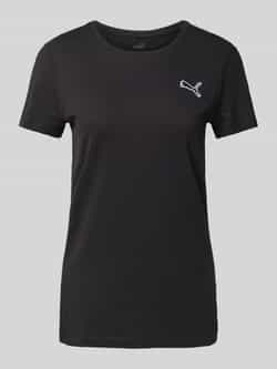 Puma Klassiek dames T-shirt met logo Black Dames