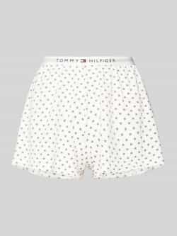 Tommy Hilfiger Korte pyjamabroek met elastische band