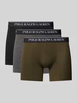 Polo Ralph Lauren Underwear Boxershort met elastische band in een set van 3 stuks