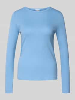 S.Oliver RED LABEL Slim fit shirt met lange mouwen van puur katoen