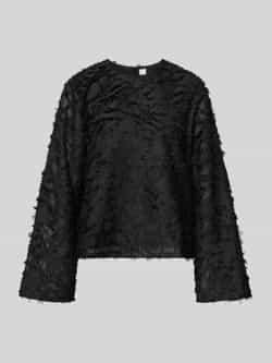 YAS Blouseshirt met ronde hals model 'PARIA'