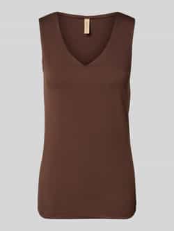 Soyaconcept Top met bandjes en V-hals model 'Marica'