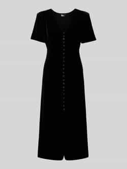 THE KOOPLES Midi-jurk met V-hals