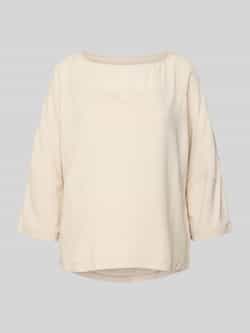 Opus Relaxed fit blouseshirt met 3 4-mouwen model 'Sumana'