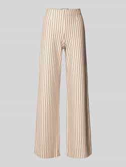 SEDUCTIVE Wide leg stoffen broek met elastische band model 'KIMBERLY'