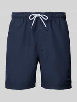 Shiwi Regular fit zwembroek met labelpatch model 'Mike'