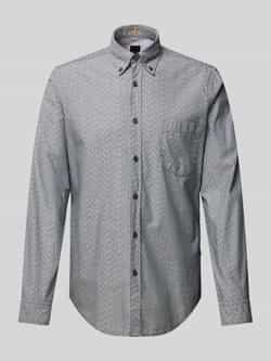 Boss Orange Regular fit vrijetijdsoverhemd met button-downkraag model 'Rickert