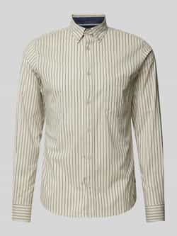 s.Oliver RED LABEL Slim fit vrijetijdsoverhemd met borstzak