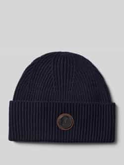 JOOP! Collection Beanie met labelbadge model 'Feranto'