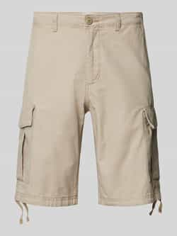 Jack & jones Regular fit korte cargobroek met riemlussen model 'COLE'