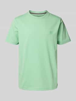 Lerros T-shirt met labeldetail
