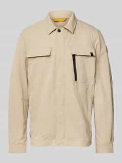 PME LEGEND Heren Jassen Short Jacket Aerovann High Dense Crunch Zand