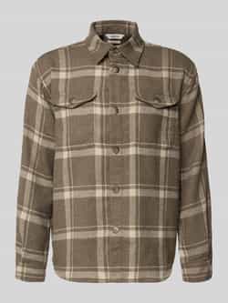 Selected Homme Regular fit overhemdjack met wol model 'LOSEPABLO'