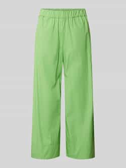 MAX&Co. Wide leg broek met elastische band model 'IVO'