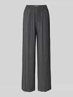 Samsøe Wide leg stoffen broek met elastische band model 'UMA