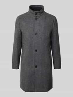 Selected Homme Regular fit lange wollen jas met gewatteerde inzet model 'RAINAR'