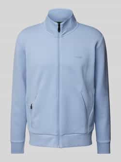 BOSS Green Sweatjack met opstaande kraag