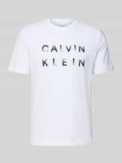 CK Calvin Klein T-shirt met labelprint