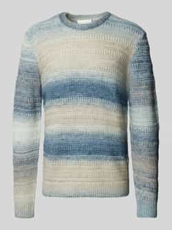 Tom Tailor Regular fit gebreide pullover van katoenmix met kleurverloop