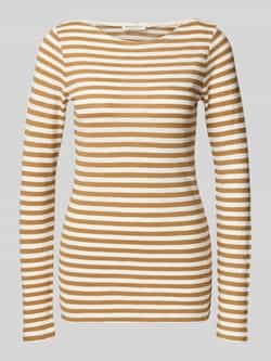 Marc O'Polo Shaped fit shirt met lange mouwen van puur katoen
